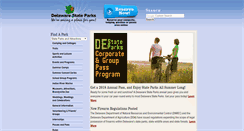 Desktop Screenshot of destateparks.com